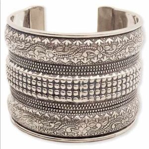 Bali Ethnic Silver Cuff Handmade Bracelet